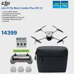Incredible Connection DJI Lito X1 Fly More Combo Plus (RC 2) offer