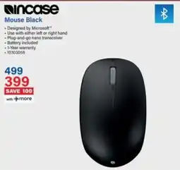 Incredible Connection Incase Mouse Black offer
