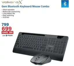 Incredible Connection VolkanoX Gem Bluetooth Keyboard/Mouse Combo offer