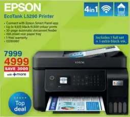Incredible Connection EPSON EcoTank L5290 Printer offer