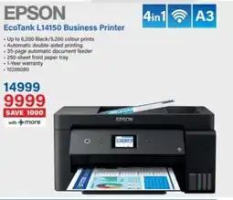 Incredible Connection EPSON EcoTank L14150 Business Printer offer