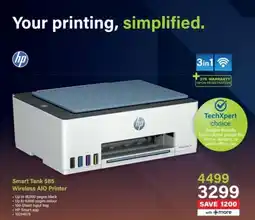 Incredible Connection HP Smart Tank 585 Wireless AIO Printer offer