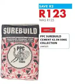 Chamberlain PPC SUREBUILD CEMENT 42.5N offer