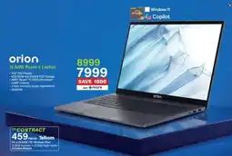 Incredible Connection orion 15 AMD Ryzen 5 Laptop offer