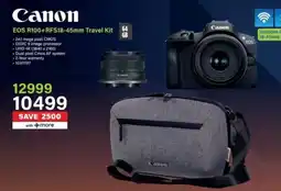 Incredible Connection Canon EOS R100+RFS18-45mm Travel Kit offer