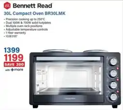 Incredible Connection Bennett Read 30L Compact Oven BR30LMK offer