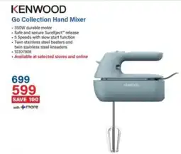 Incredible Connection KENWOOD Go Collection Hand Mixer offer