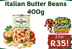 Foodeez La Italiana Italian Butter Beans offer
