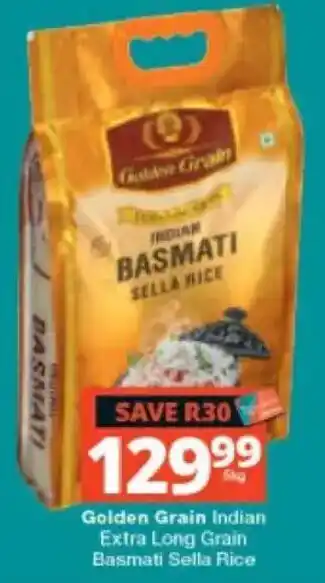 Golden Grain Indian Basmati Sella Rice