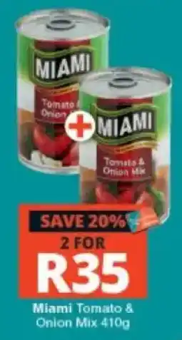 Checkers Miami Tomato & Onion Mix offer