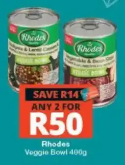 Checkers Rhodes Veggie Bowl offer