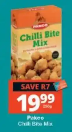 Checkers Pakco Chilli Bite Mix offer
