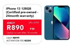 Astra Furnishers iPhone 13 128GB offer