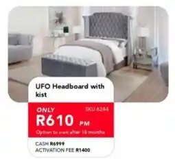 Astra Furnishers UFO Headboard with kist offer