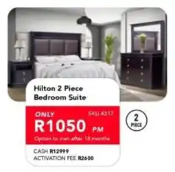 Astra Furnishers Hilton Bedroom Suite offer