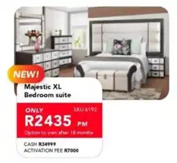 Astra Furnishers Majestic XL Bedroom suite offer