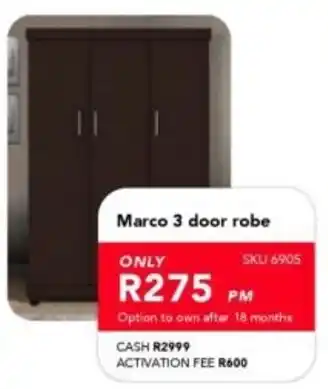Marco 3 door robe