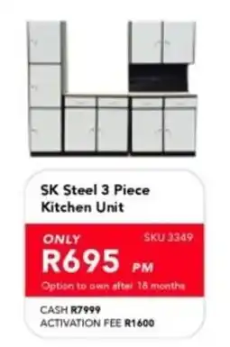 Astra Furnishers SK Steel Kitchen Unit offer