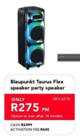 Astra Furnishers Blaupunkt Taurus Flex speaker party speaker offer