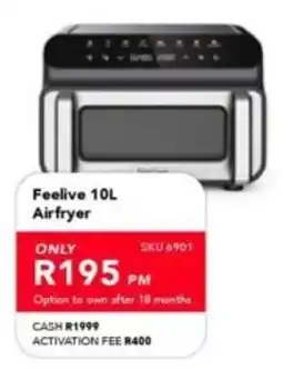 Astra Furnishers Feelive 10L Airfryer offer