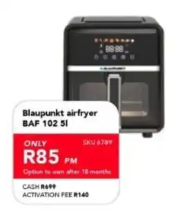 Astra Furnishers Blaupunkt airfryer BAF 102 5l offer