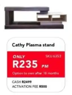 Astra Furnishers Cathy Plasma stand offer