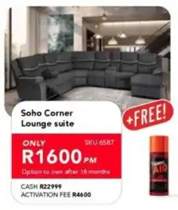 Astra Furnishers Soho Corner Lounge suite offer