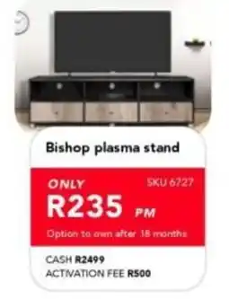 Astra Furnishers Bishop plasma stand offer