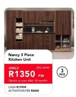 Astra Furnishers Nancy 3 Piece Kitchen Unit offer