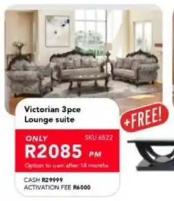 Astra Furnishers Victorian 3pce Lounge suite offer