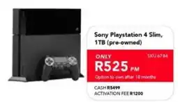 Astra Furnishers Sony Playstation 4 Slim, 1TB (pre-owned) offer