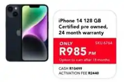 Astra Furnishers iPhone 14 128 GB offer