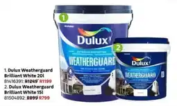 Leroy Merlin Dulux Weatherguard Brilliant White offer