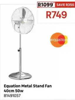 Leroy Merlin Equation Metal Stand Fan offer