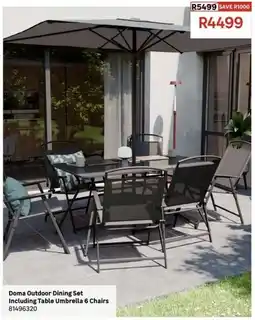 Leroy Merlin Doma Outdoor Dining Set offer