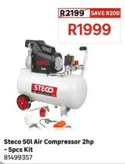 Leroy Merlin Steco 50l Air Compressor 2hp offer