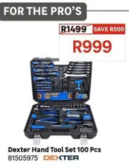 Leroy Merlin Dexter Hand Tool Set 100 Pcs offer