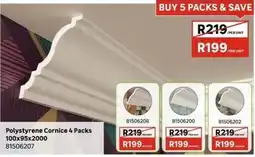 Leroy Merlin Polystyrene Cornice offer