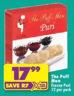 Shoprite The Puff Man Frozen Puri offer