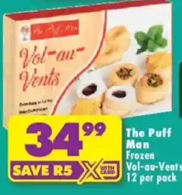 Shoprite The Puff Man Vol-au-Vents offer