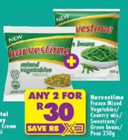 Shoprite Harvestime mixed vegetables offer