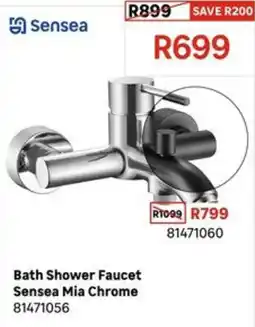 Leroy Merlin Bath Shower Faucet Sensea Mia Chrome offer