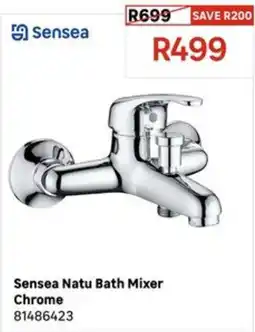 Leroy Merlin Sensea Natu Bath Mixer Chrome offer