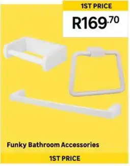 Leroy Merlin Funky Bathroom Accessories offer