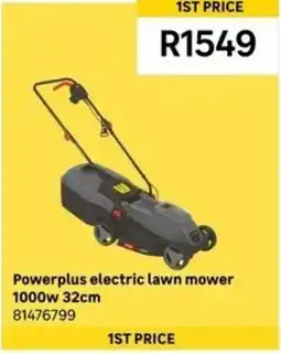 Leroy Merlin Powerplus electric lawn mower offer