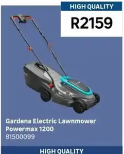 Leroy Merlin Gardena Electric Lawnmower Powermax 1200 offer