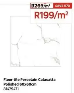 Leroy Merlin Floor tile Porcelain Calacatta offer