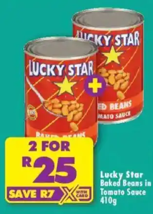 Lucky Star Baked Beans in Tomato Sauce