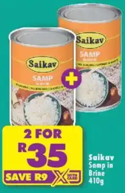 Shoprite Saikav Samp in Brine offer