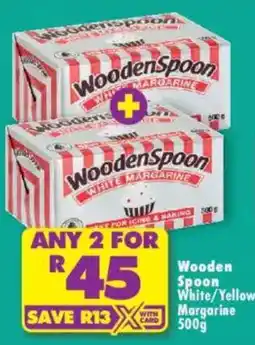 Shoprite Wooden Spoon White/Yellow Margarine offer